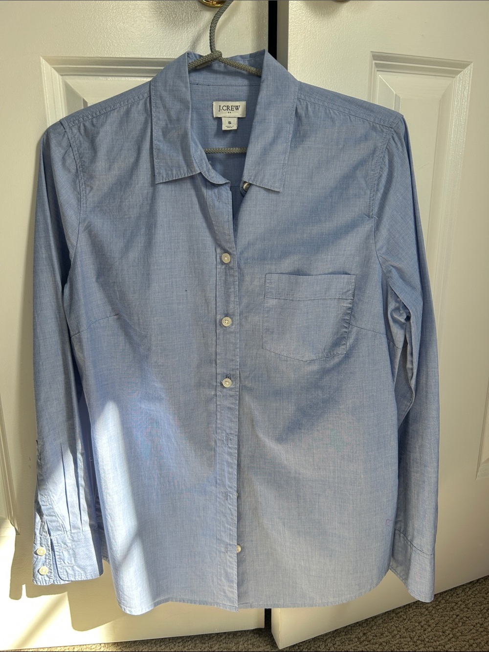 J. Crew Light Blue Button-Down Shirt
